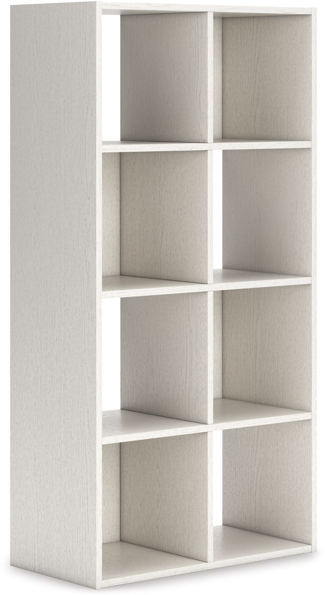 Signature Design by Ashley Aprilyn White Eight Cube Organizer Price Point Furniture Madison TN Murfreesboro TN Lebanon TN