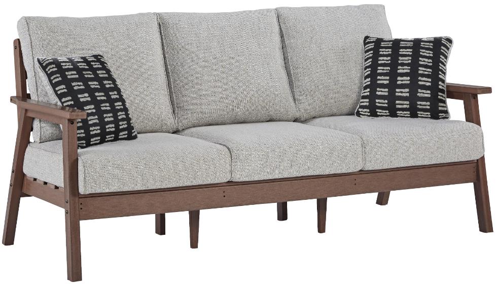 Emmeline 2 Piece Outdoor Seating - Brown/Beige Emmeline 2 Piece Outdoor Seating - Brown/Beige