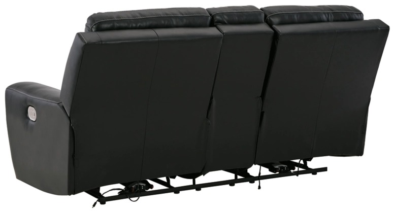 Signature Design by Ashley® Warlin 3-Piece Black Living Room Set-4