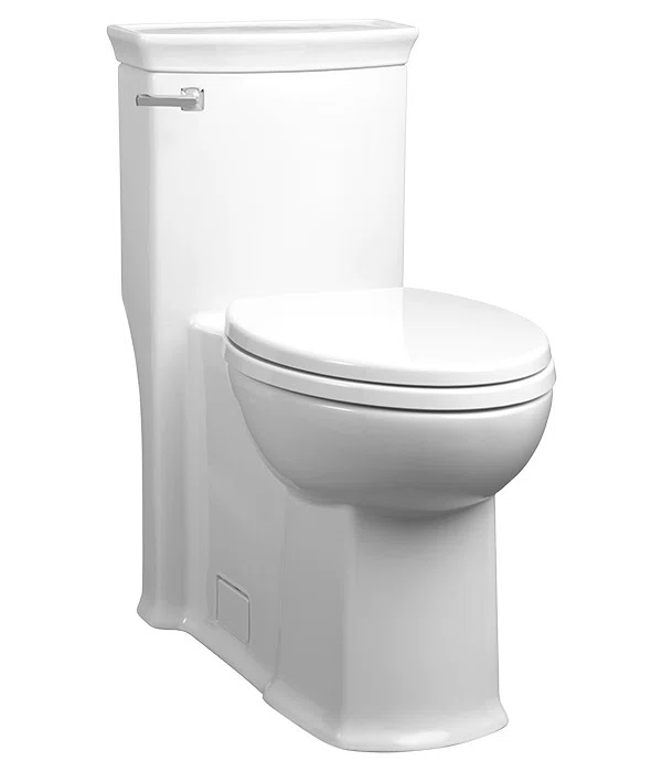 DXV Wyatt Elongated One Piece 1.28 Gpf Toilet - Canvas White