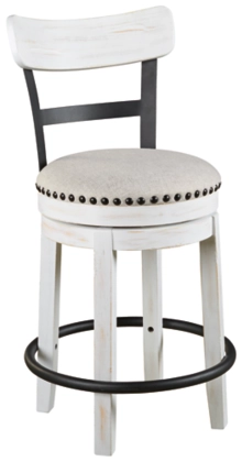 Signature Design by Ashley® Valebeck 5-Piece White Counter Height Dining Set-2