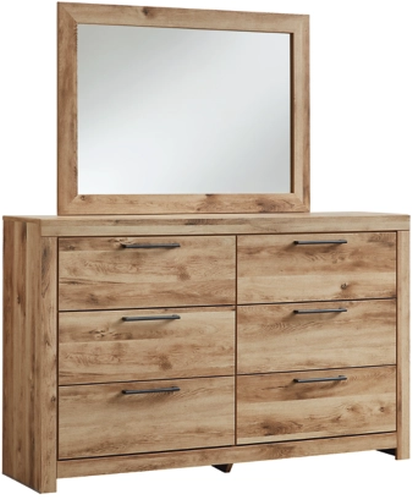 Hyanna Mirror - Tan