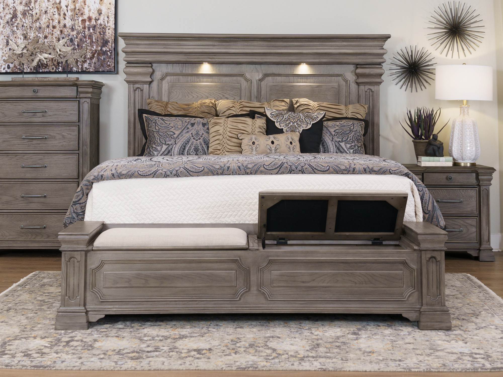 Mansion King Bed Bob Mills Furniture