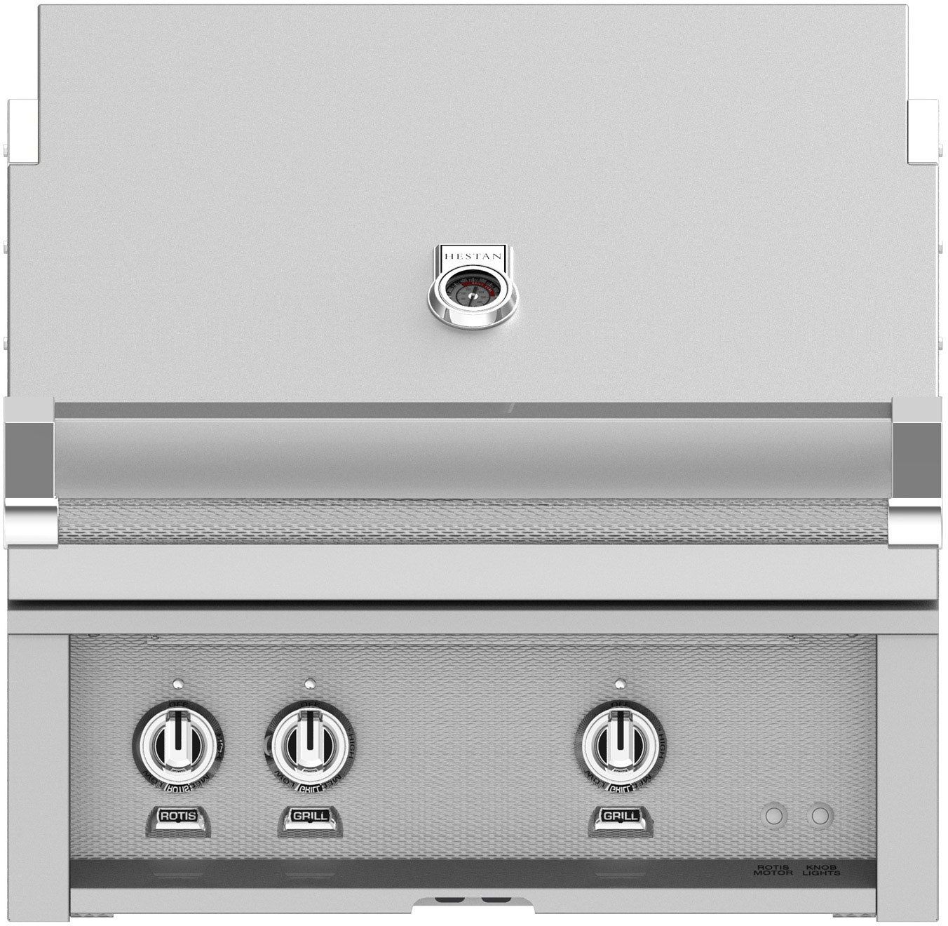Hestan® Professional 2-Burner Stainless Steel Built In Liquid Propane Gas Grill