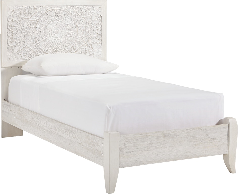 Ashley exquisite twin bed best sale