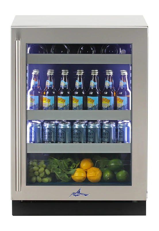Yale Appliance 24" Stainless Steel Beverage Center (ADA)-0