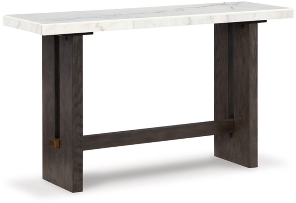 Burkhaus Sofa Table - White/Dark Brown Burkhaus Sofa Table - White/Dark Brown