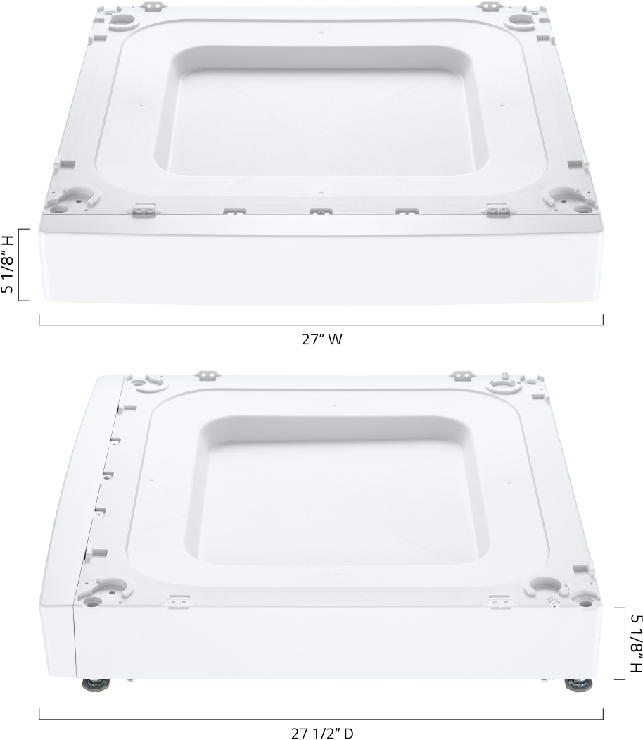 LG 27" White Pedestal -4