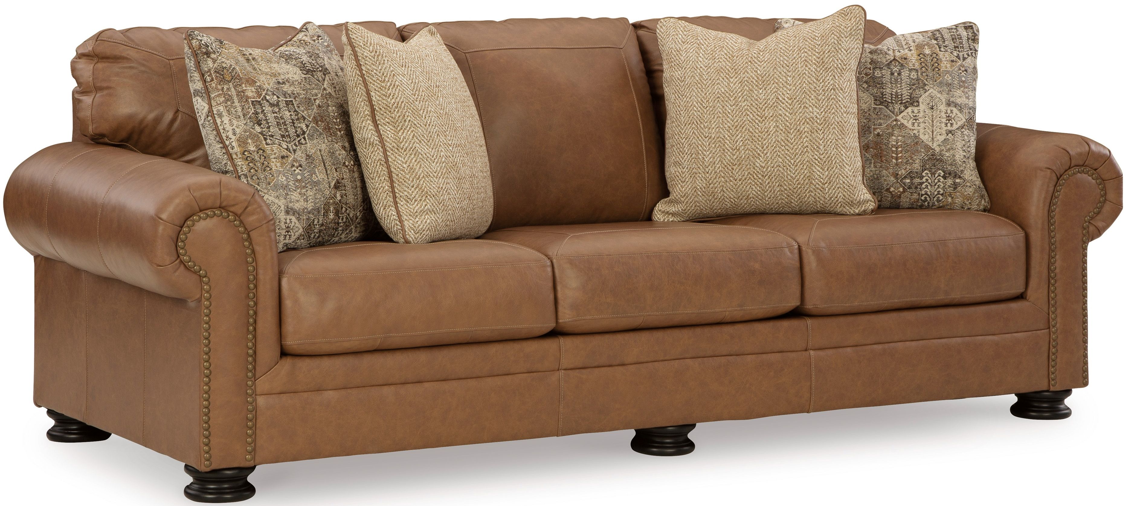 Signature Design by Ashley® Carianna Caramel Sofa Lacks Furniture