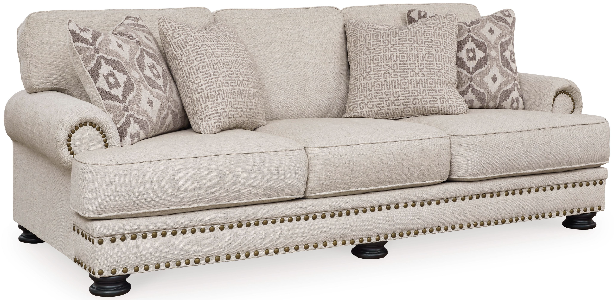 Benchcraft® Merrimore Linen Sofa | Hutch