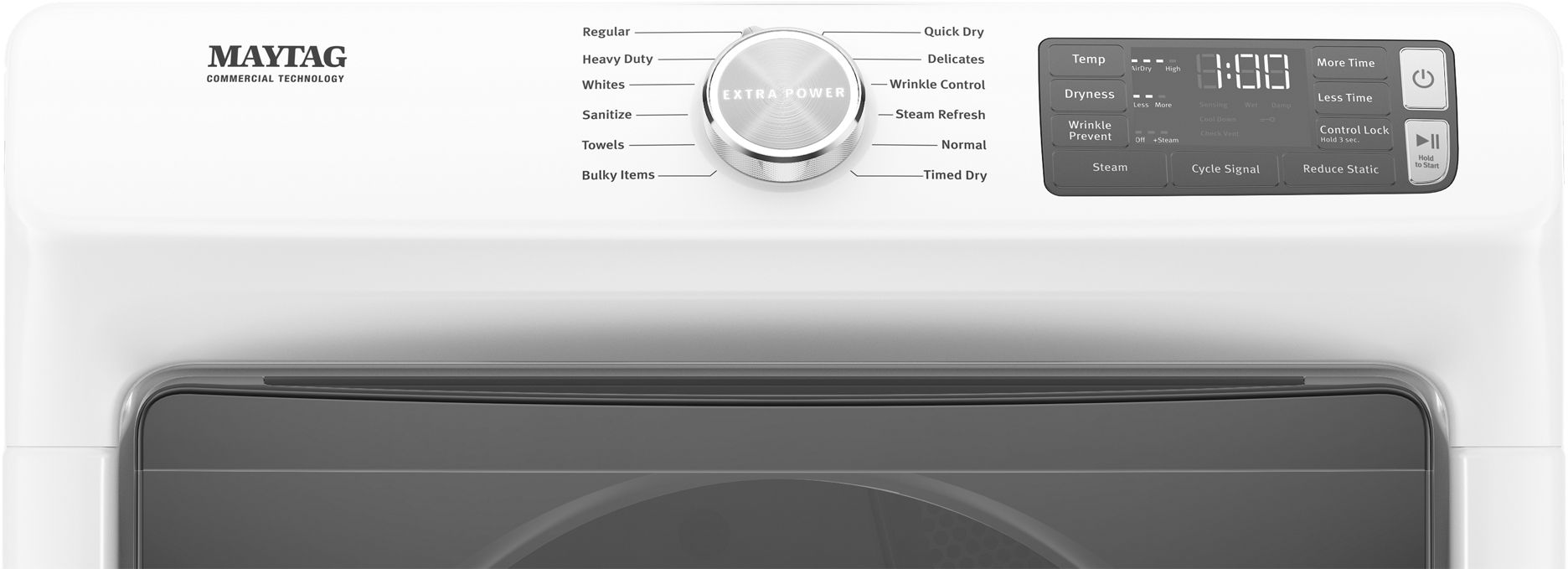 Maytag® White Front Load Laundry Pair-4