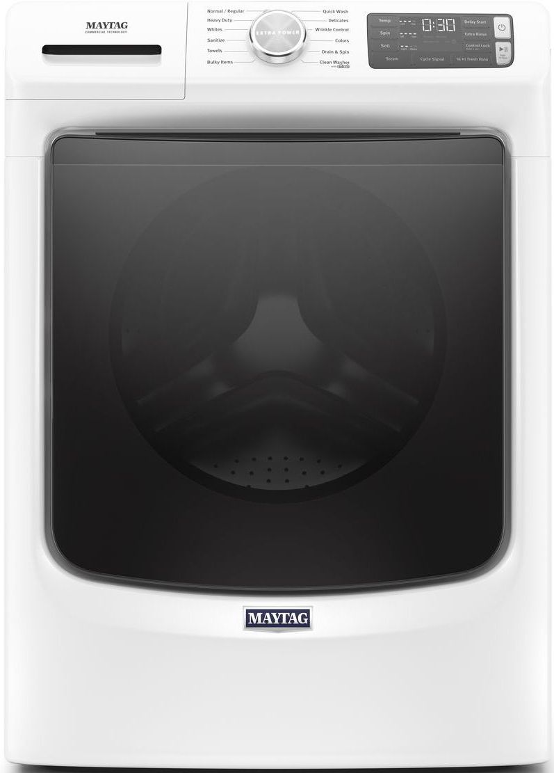 Maytag® White Front Load Laundry Pair-5