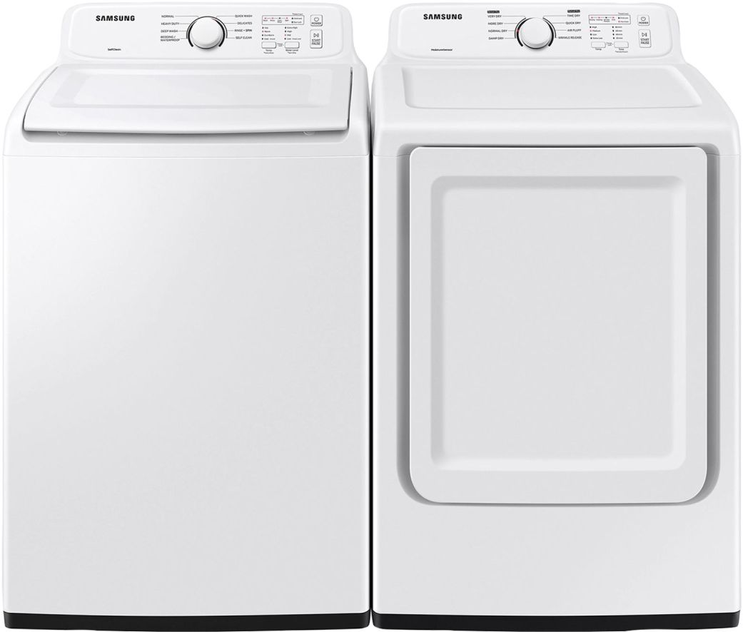 Samsung White Laundry Pair-0
