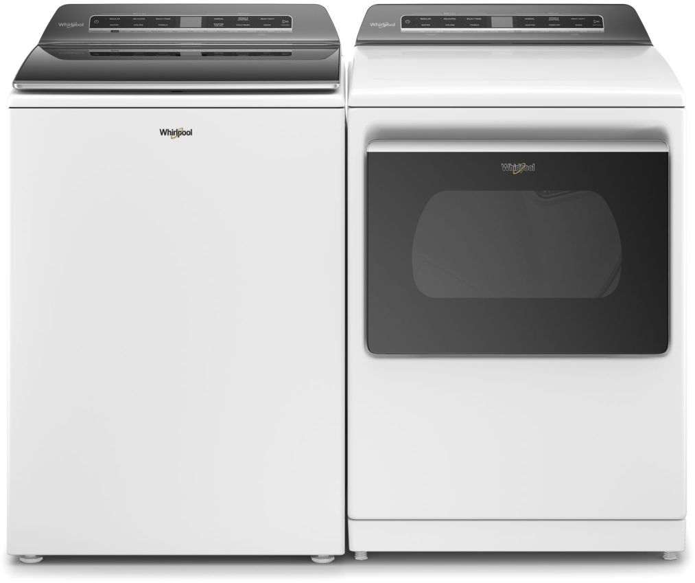 Whirlpool® White Laundry Pair Rigels Appliance Store Moorhead, MN