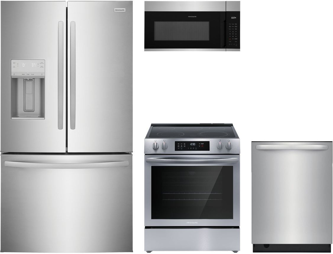 Frigidaire® 4 Piece Stainless Steel Kitchen Package