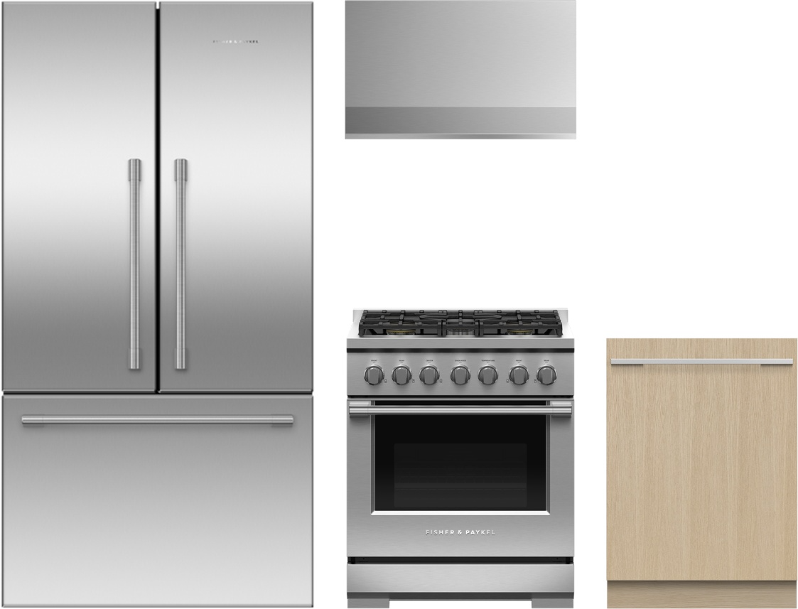 Fisher & Paykel 4 Piece Kitchen Appliance Package-0