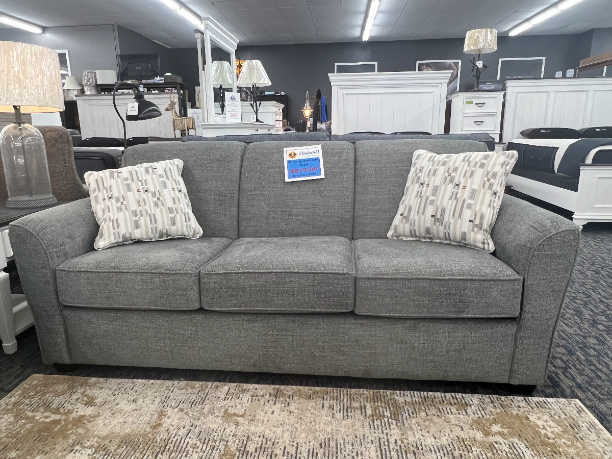 England Furniture Smyrna Sofa in Lucille Charcoal