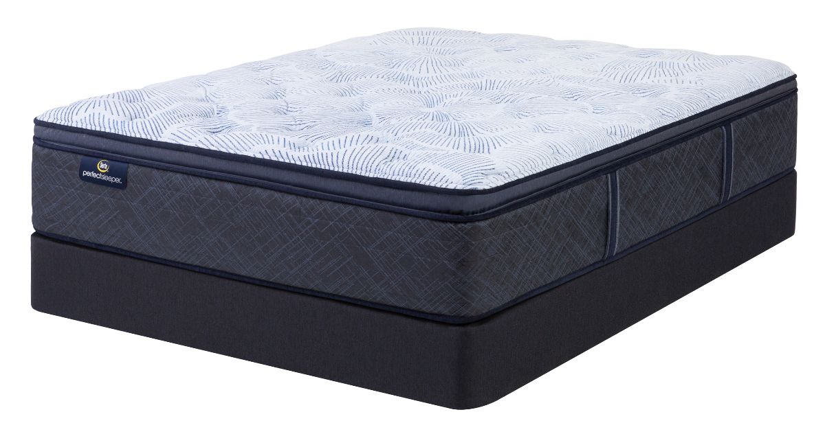 Serta Perfect Sleeper Barbosa Nights Plush Pillow Top Queen Mattress BlvdHome