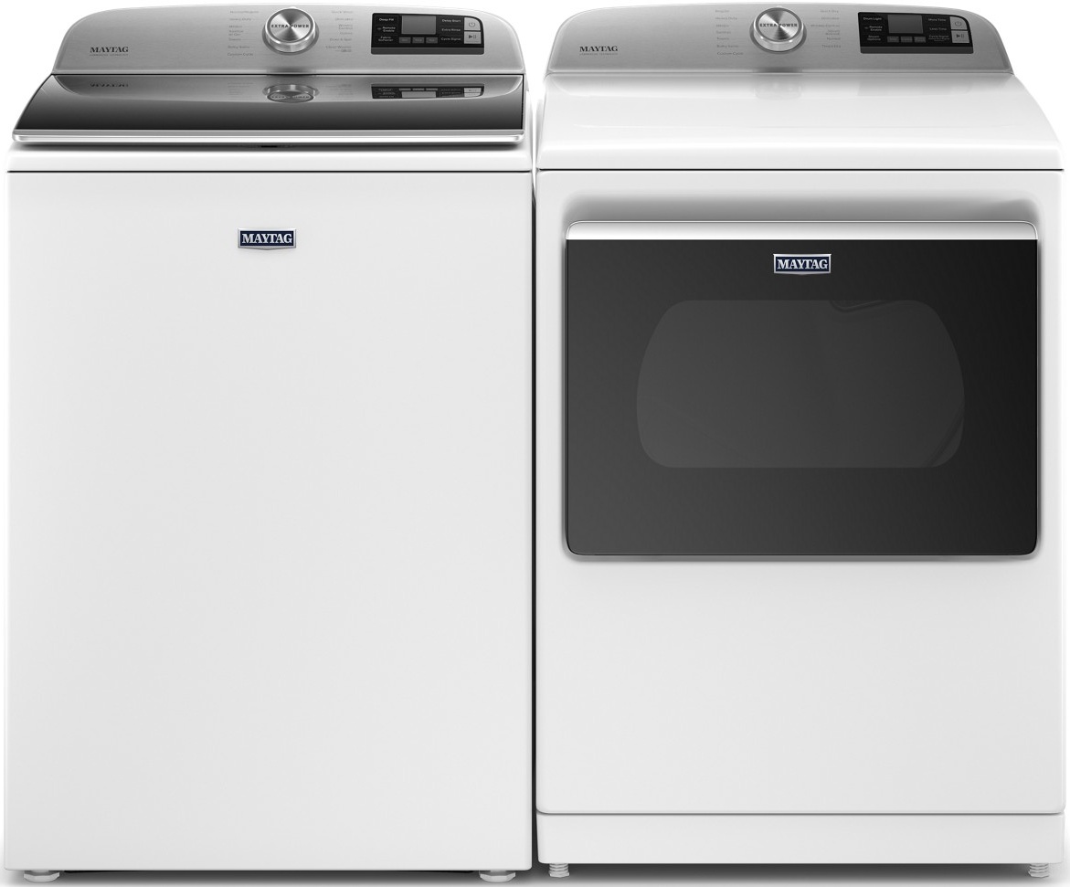 Maytag® White Laundry Pair Appliance Direct Melbourne, FL