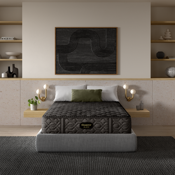 Beautyrest Black Series 1 Pocketed Coil 13.5" Extra Firm Tight Top Queen Mattress
