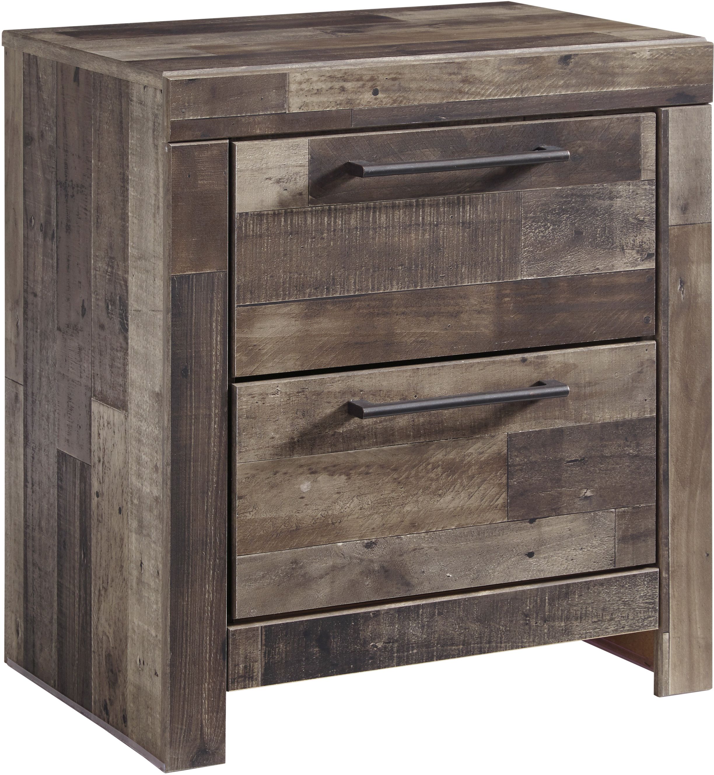 Derekson Nightstand - Multi Gray
