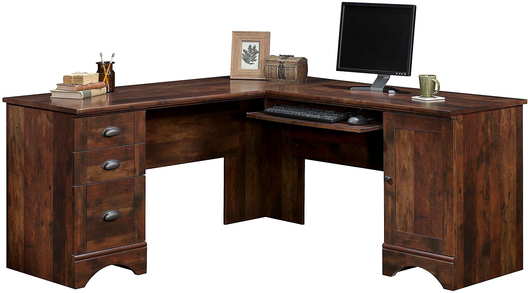 Sauder® Harbor View Corner Computer Desk Big Sandy Superstore