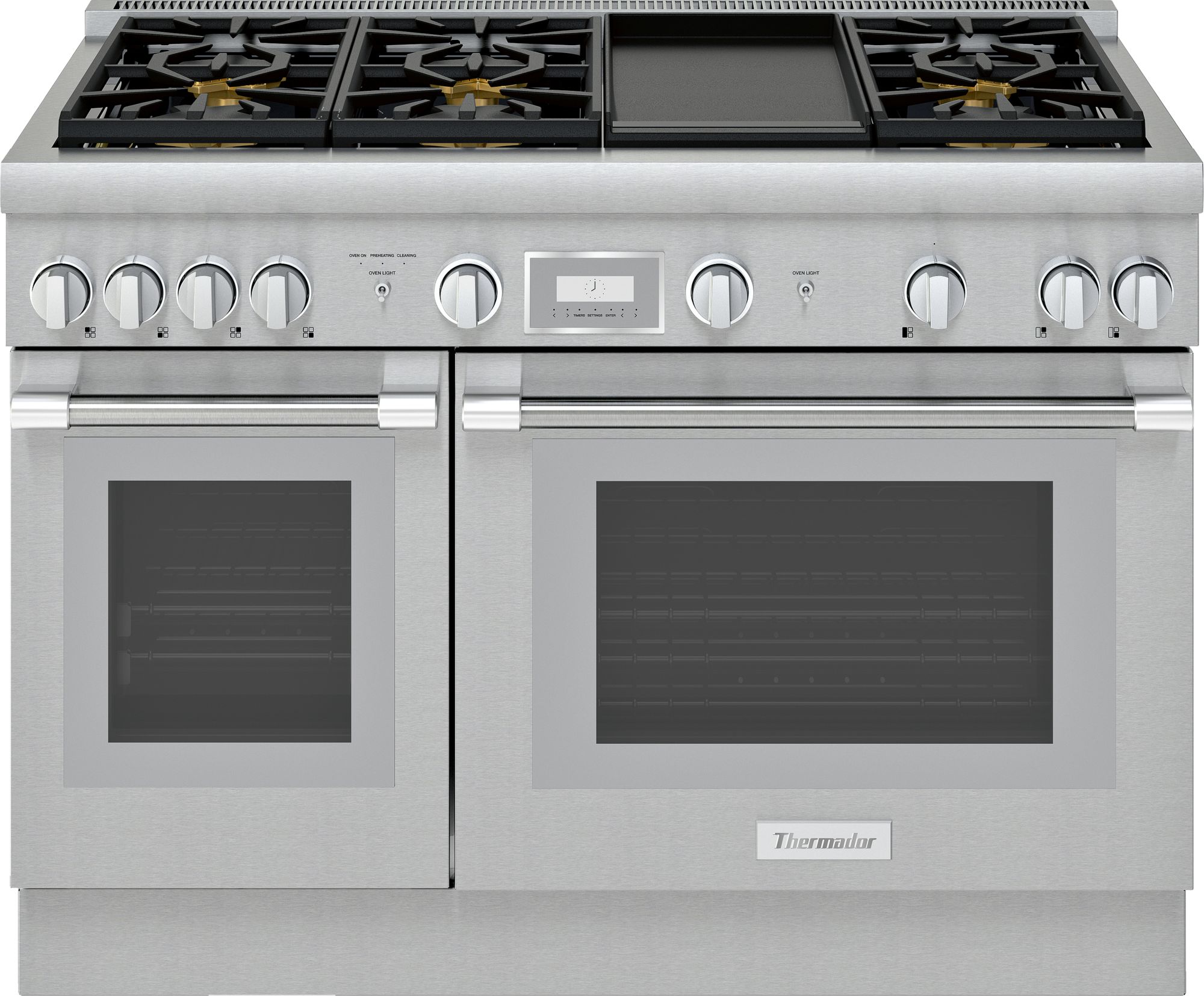 Thermador® Pro Harmony® 48" Stainless Steel Pro Style Dual Fuel Natural Gas Range