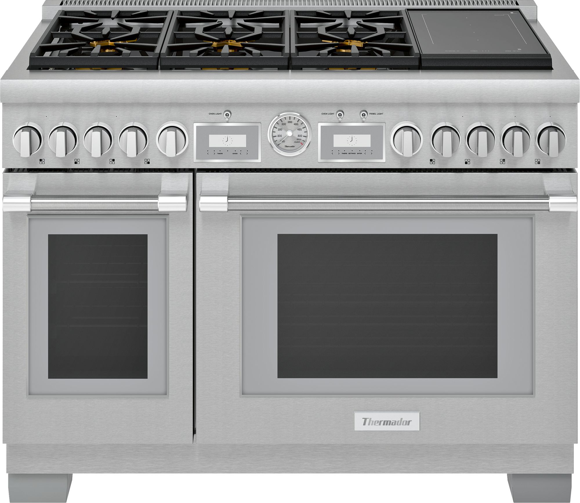 Thermador® Pro Grand® 48" Stainless Steel Pro Style Dual Fuel Natural Gas Range