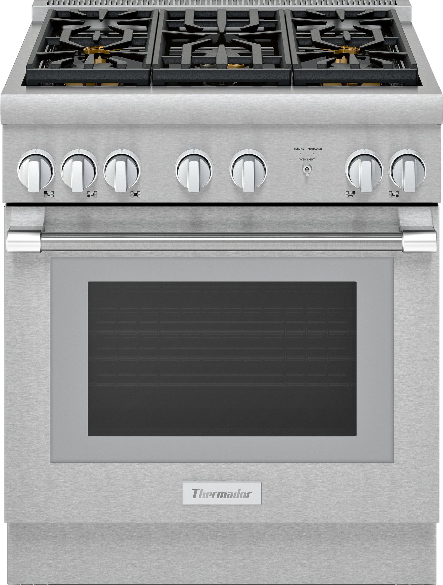 Thermador® Pro Harmony® 30" Stainless Steel Pro Style Natural Gas Range