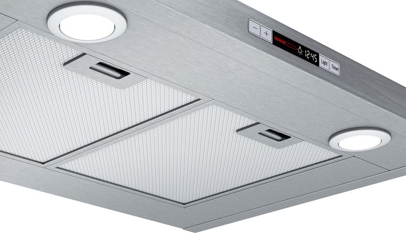 Bosch® 300 Series 36" Stainless Steel Pyramid Canopy Chimney Hood-2