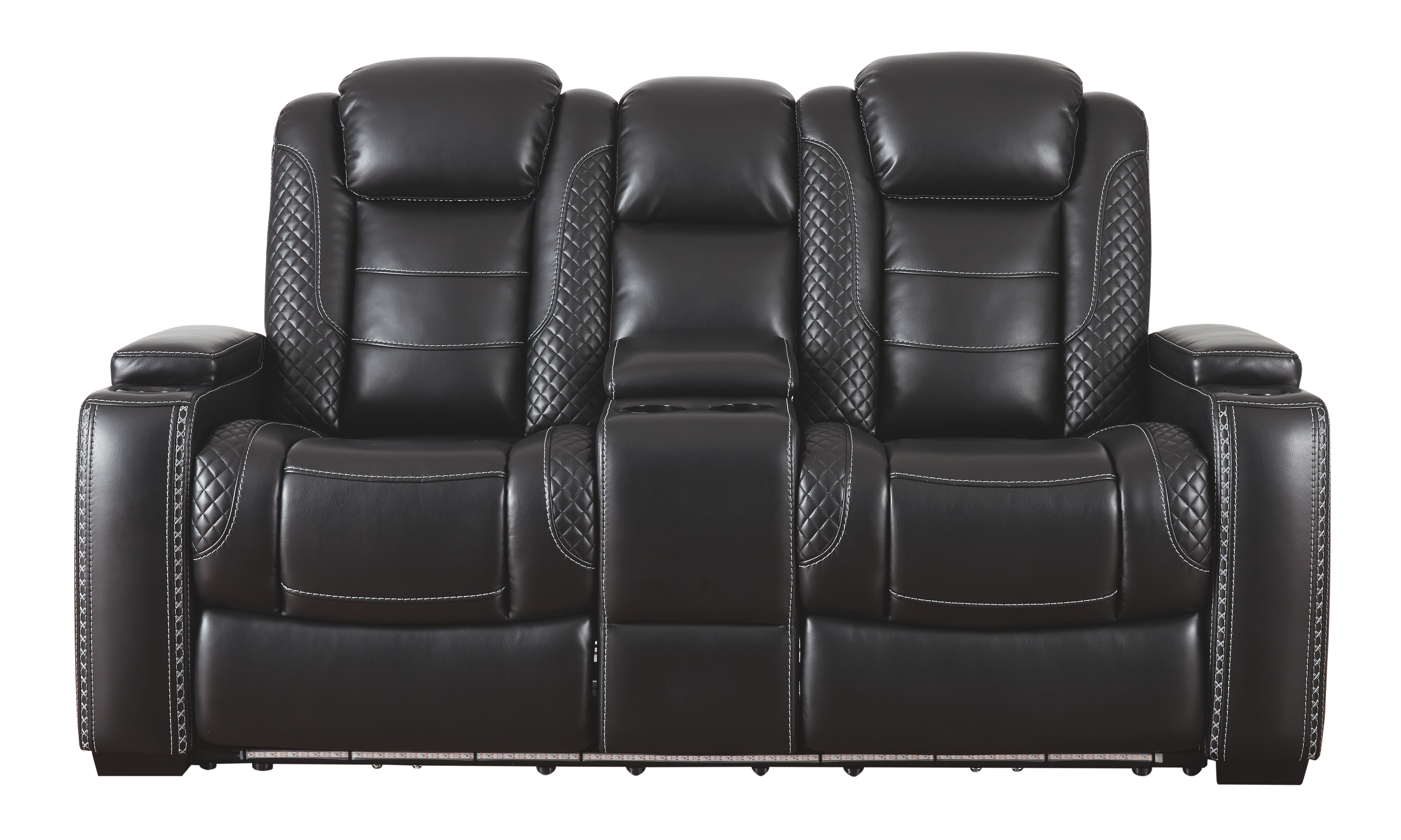 Party Time Power Reclining Loveseat - Midnight Party Time Power Reclining Loveseat - Midnight