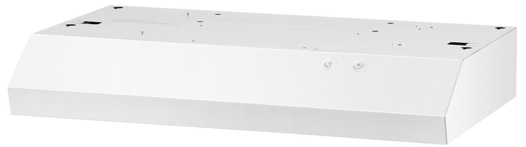 Amana® 30" White Under Cabinet Range Hood-2