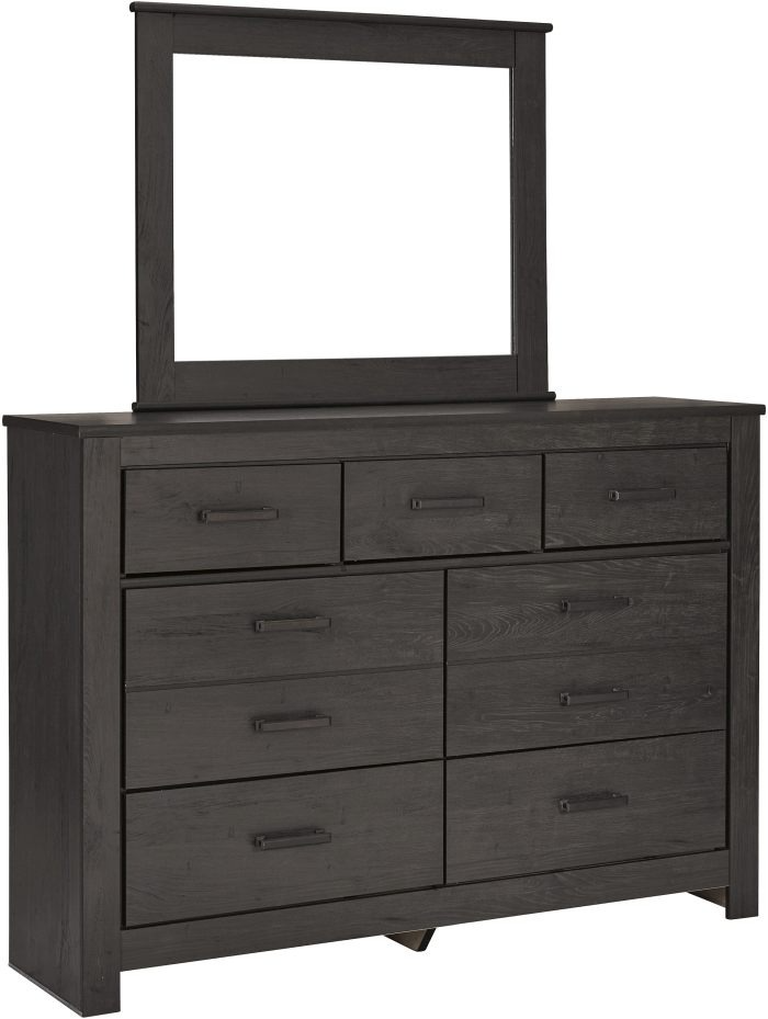 Signature Design By Ashley® Brinxton Charcoal Dresser And Mirror ...