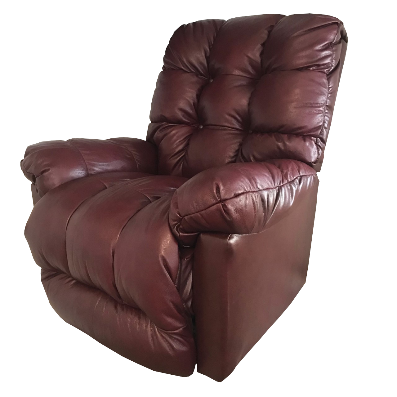 Burgundy rocker recliner sale