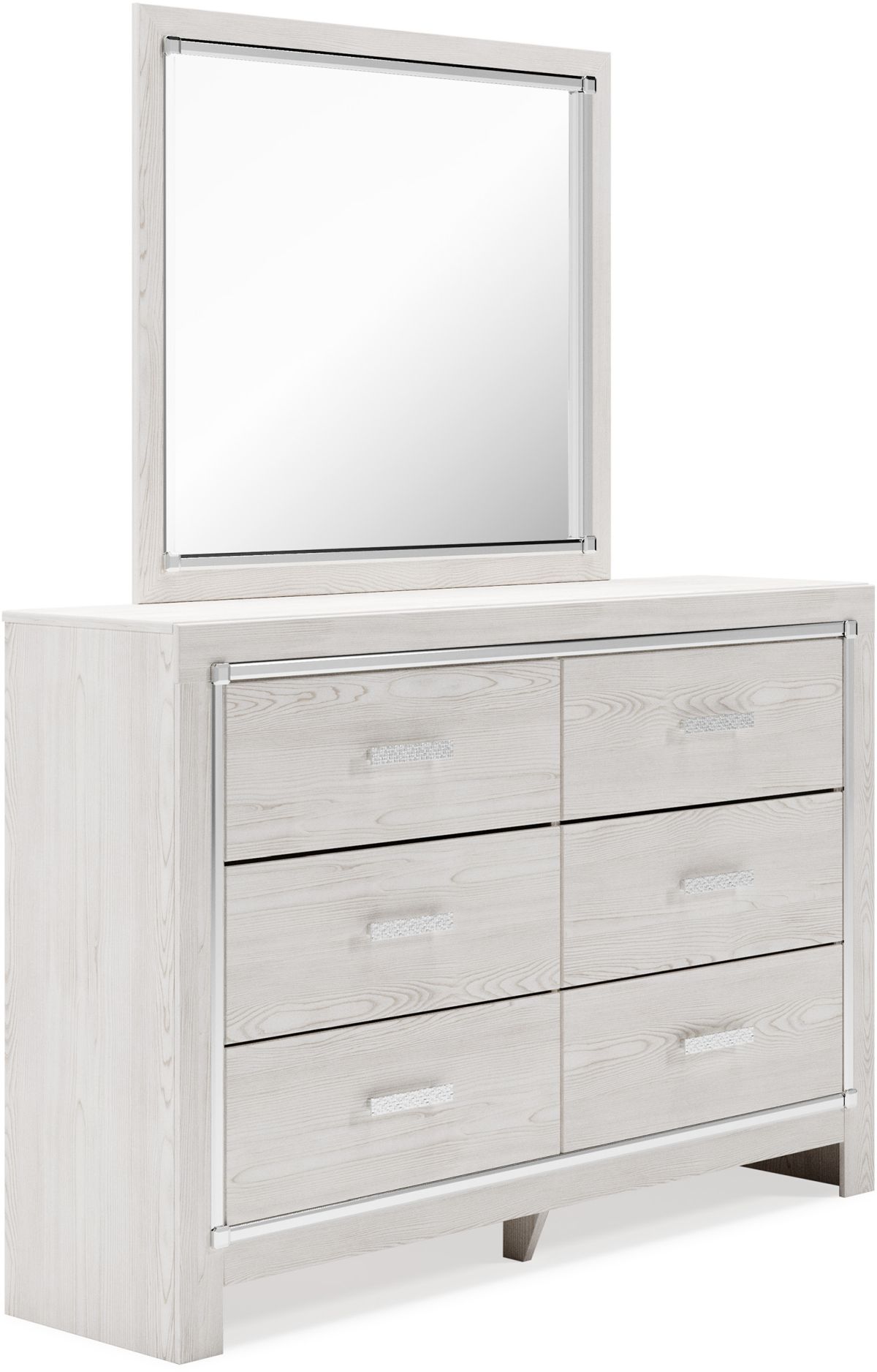 Dresser white with mirror hotsell