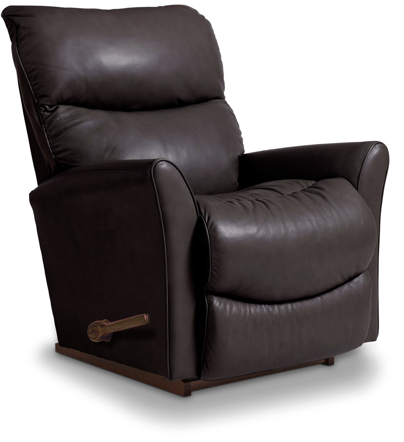 La Z Boy Rowan Leather Reclina Rocker Recliner Kubin s Furniture Mattress St. Louis Michigan