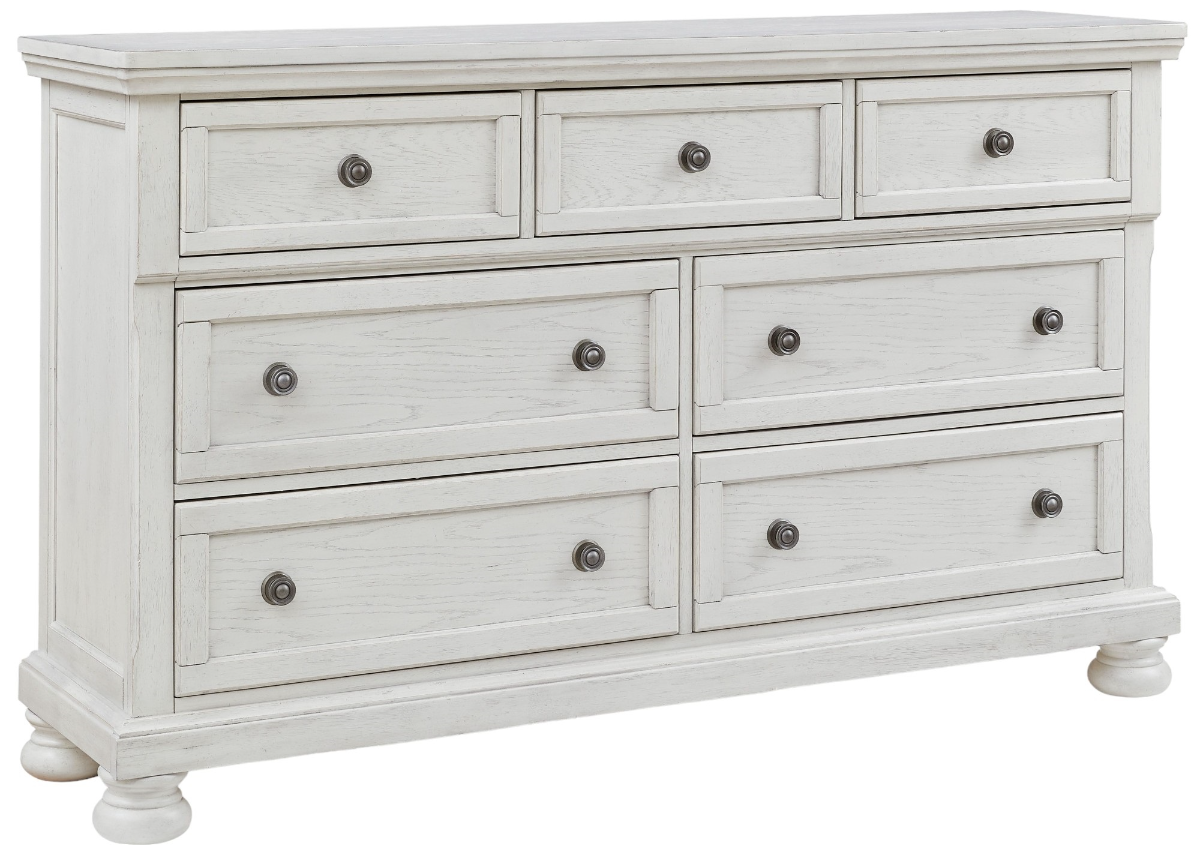 Signature Design by Ashley® Robbinsdale Antique White 7Drawers Dresser