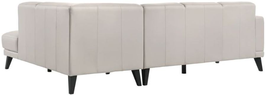 New Classic® Home Furnishings Altamura Mist Gray Left Arm Facing Three Seat Sofa-2