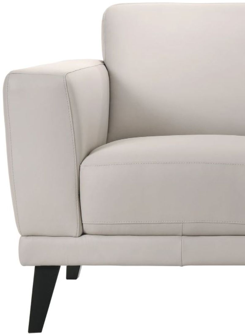 New Classic® Home Furnishings Altamura Mist Gray Right Arm Facing Two Seat Sofa-1
