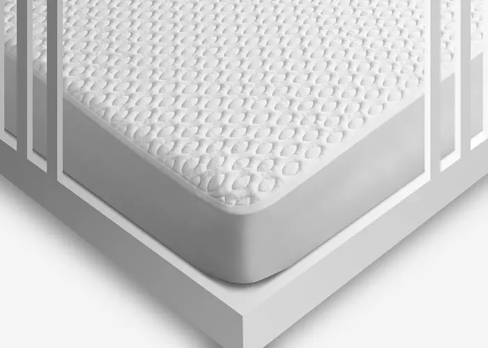 BEDGEAR® Ver-Tex® White Crib Protector-3