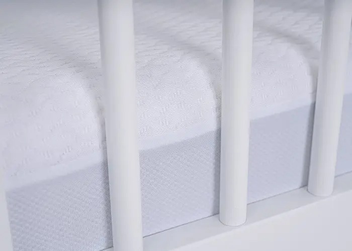 BEDGEAR® Dri-Tec® White Crib Protector-3