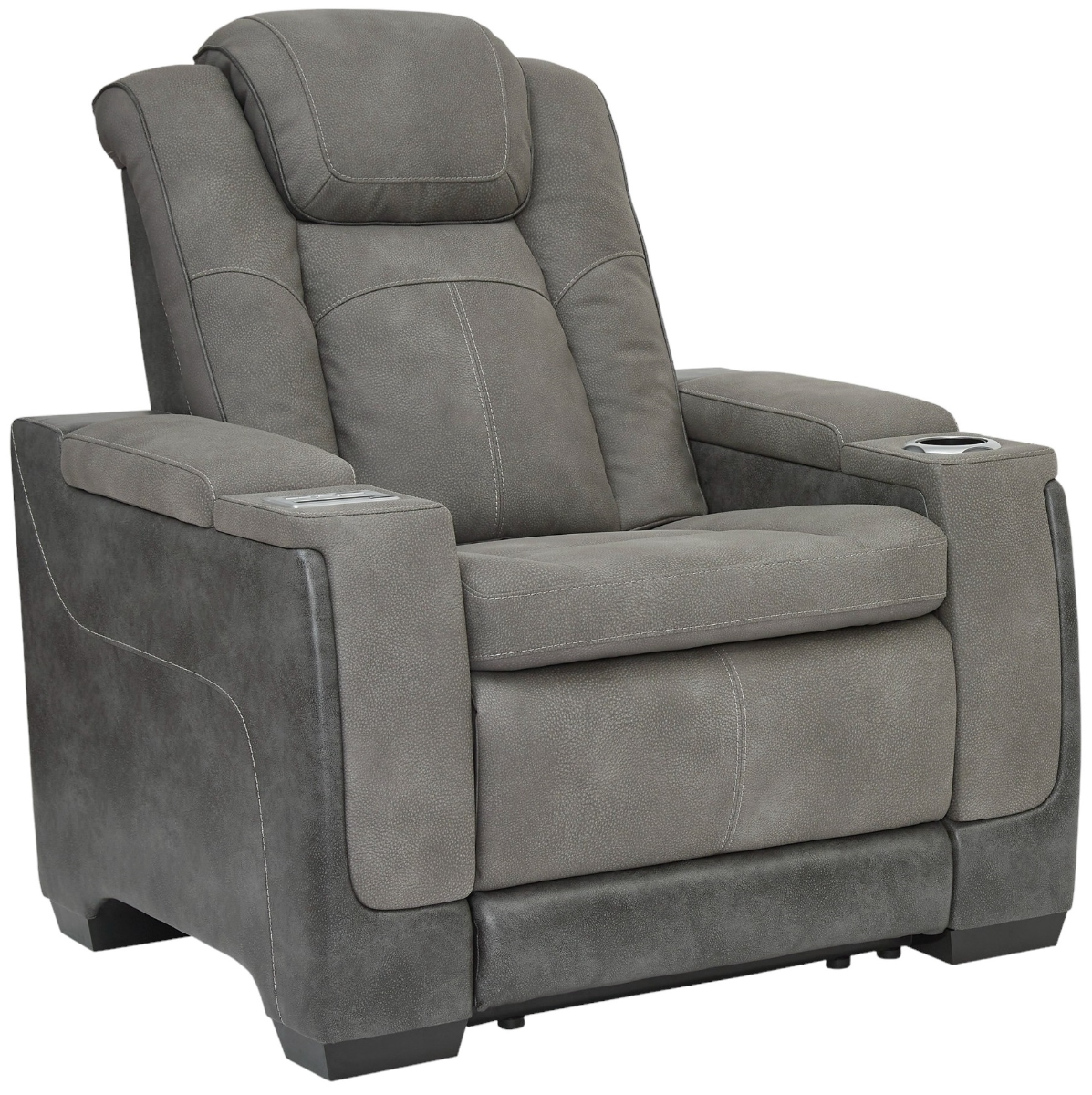 Signature Design by Ashley Next Gen DuraPella Slate Power Recliner Pruitt s Fine Furniture Phoenix Prescott Valley AZ