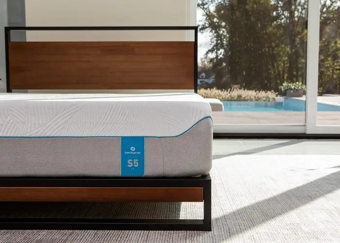 BEDGEAR® S5 Performance Sporty Memory Foam Medium Firm Smooth Top Twin XL Mattress-4