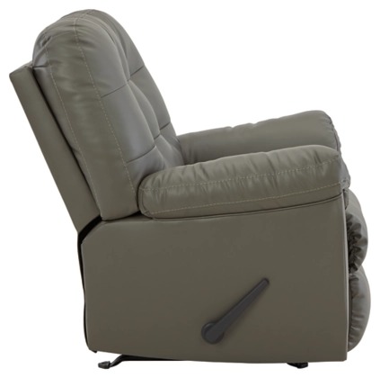 Signature Design by Ashley® Donlen Gray Recliner-4