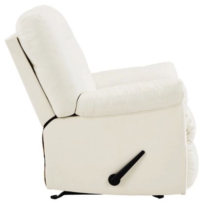 Signature Design by Ashley® Donlen White Recliner-4