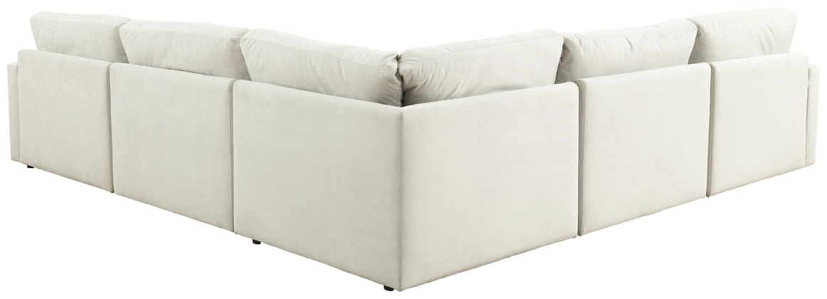 Signature Design By Ashley® Sophie 5-Piece Ivory Sectional-1