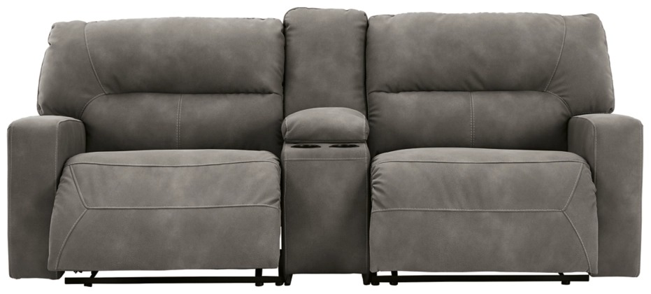 Signature Design By Ashley® Next-Gen DuraPella 3-Piece Slate Power Reclining Sectional-0