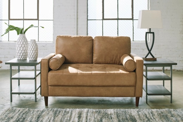 Signature Design by Ashley® Darlow Caramel Loveseat-3