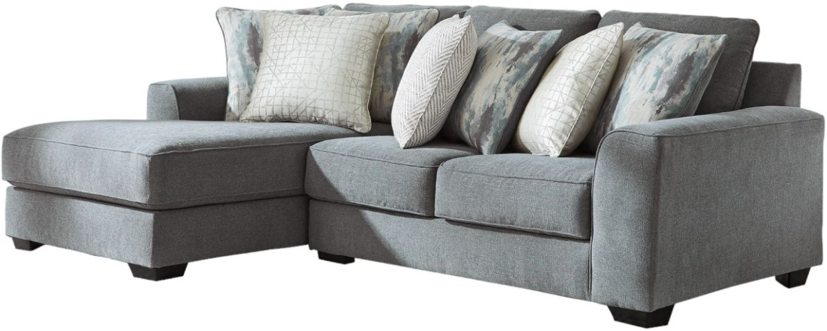 Ashley Castano 2 Piece Jewel Left Arm Facing Sofa Sectional and Chaise Bingham Sons Appliances and Furniture Rexburg ID