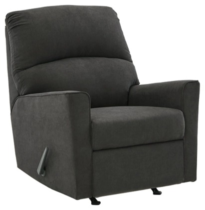 Signature Design By Ashley® Lucina Charcoal Recliner-1